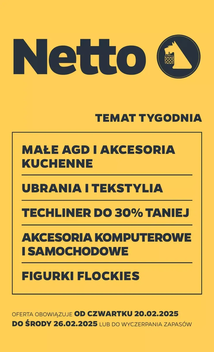 Gazetka Netto od 20.02.2025 💰 Oszczędzaj Więcej!
